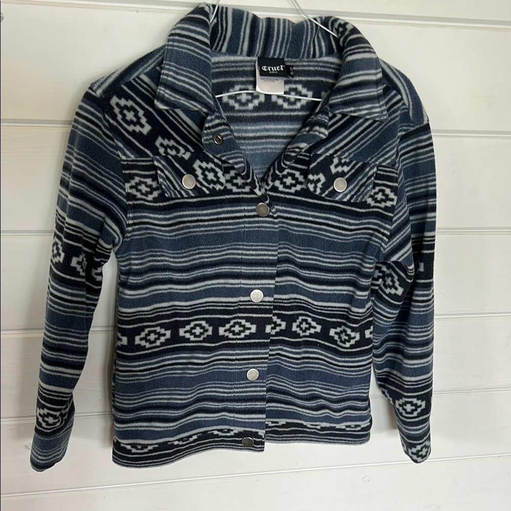 Enjoi Blue Patterned Jacket